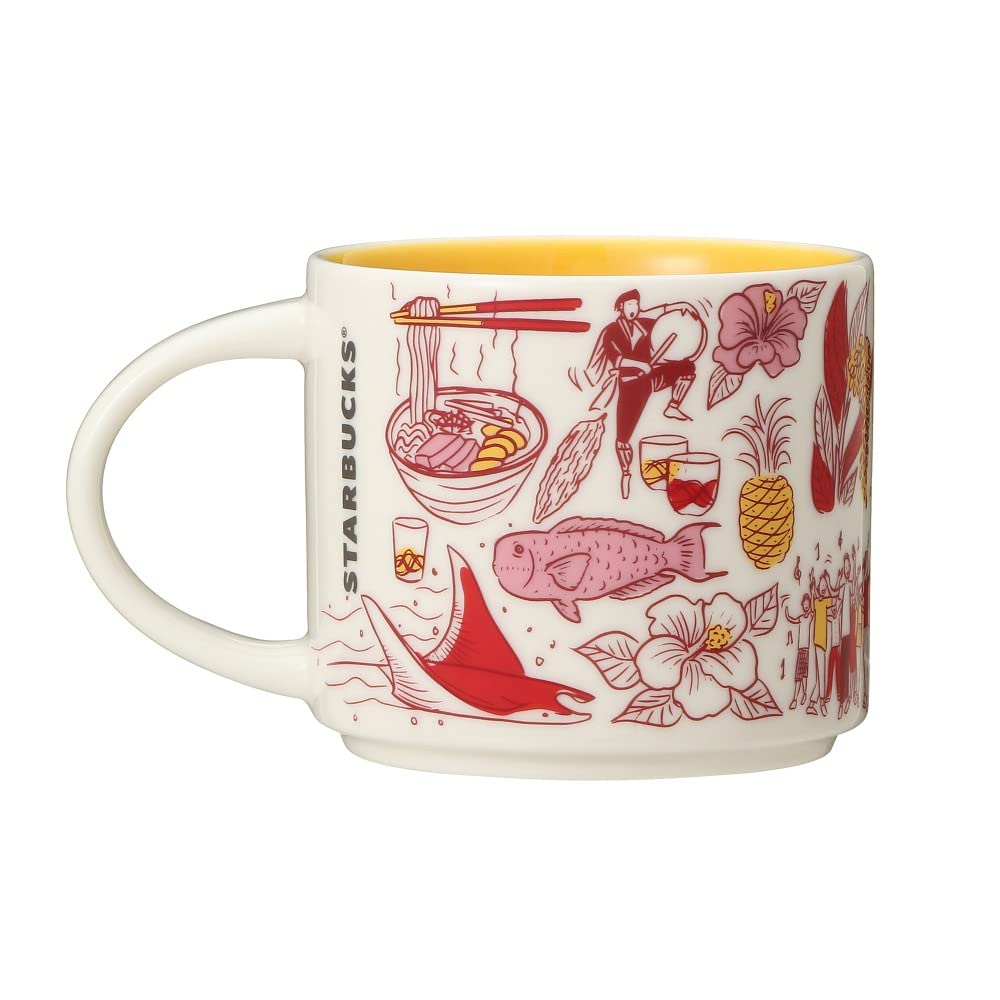 Starbucks JAPONSKO OKINAWA Série Been There Across t