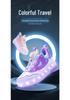 Wiederaufladbare LED Rollschuhe: Kinder- und Erwachsenen-Skates mit drehbaren Button-Rädern