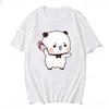 Couple Bubu Short Sleeve T Shirt Women Summer Casual Loose Cute Funny Round Neck Tshirt Pure Cotton T Shirt Unisex