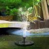 1.2W Solar Powered Water Fountain Pump Solar Fountain Pump Solar Powered Water Fountain for Bird Bath Garden Pond Pool Outdoor