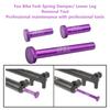 Aluminum Alloy Bike Fork Spring Damper Fork Lower Leg Removal Tools Bicycle Repair Tools for Front Fork Maintenance Disassembly