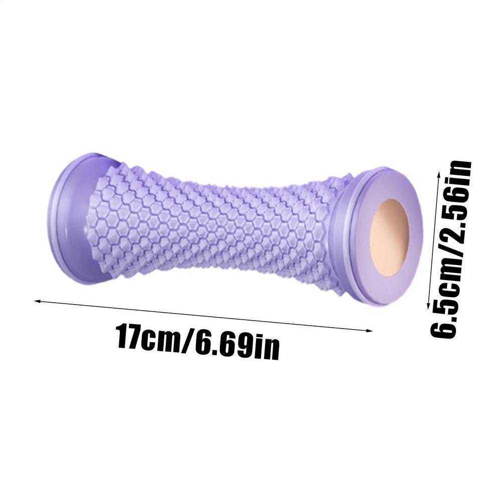 Portable Foot Arch Muscle Roller Manual Reflexology Tool for Athletes Seniors Runners Sports Fitness Exercise Gym