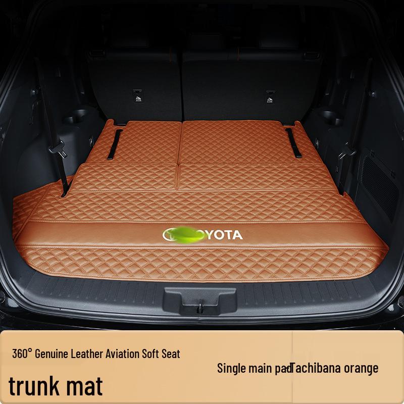 Kompletní krycí rohož do kufru pro 7místnou Toyotu Highlander - Vše v jednom interiérový doplněk