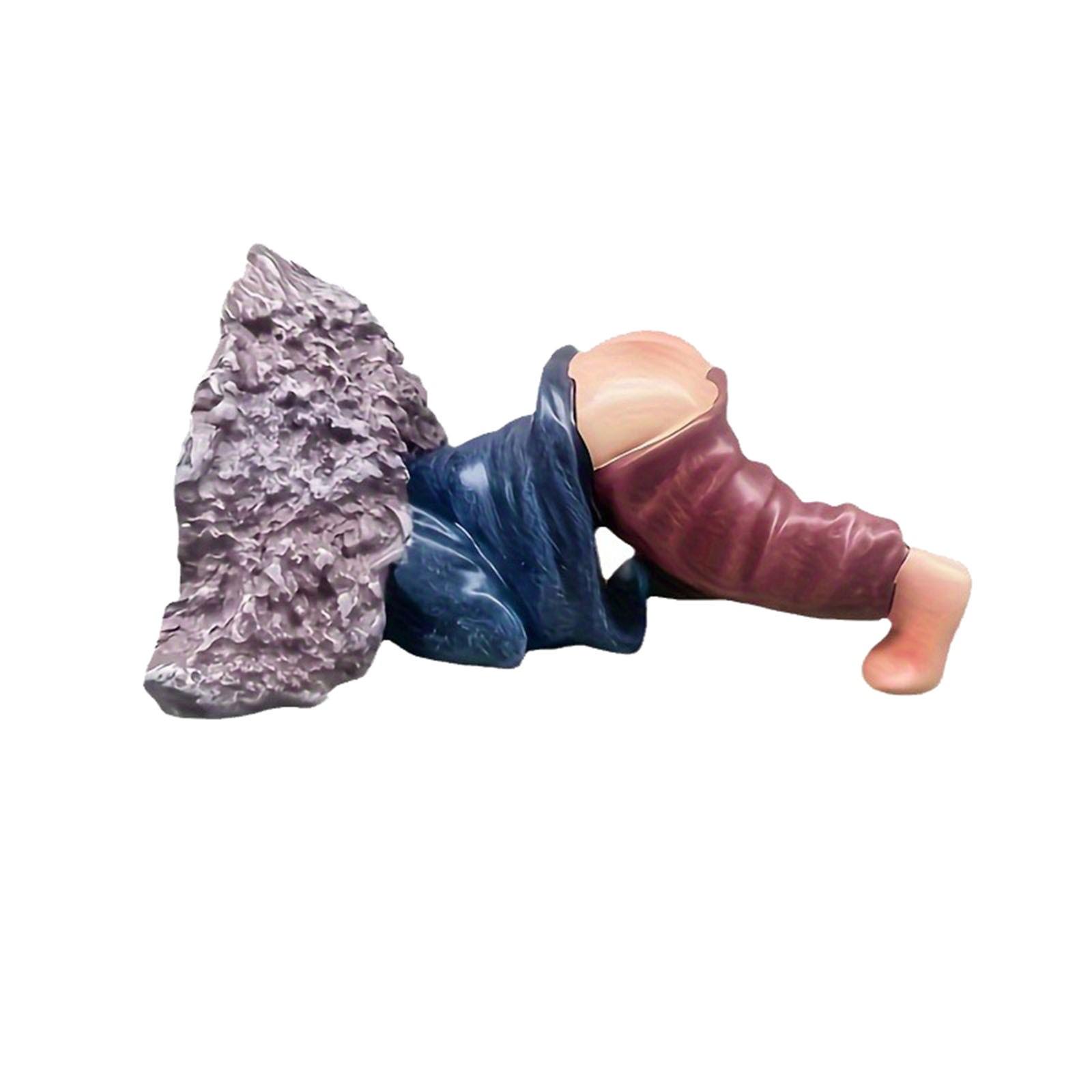 

Интересный Butt Head Against The Wall Садовый двор Декоративные смоляные украшения