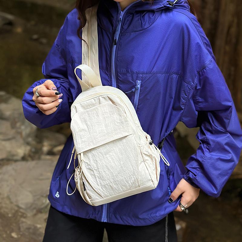 Men's Multifunctional Chest Bag Women's Outdoor Large Capacity Backpack