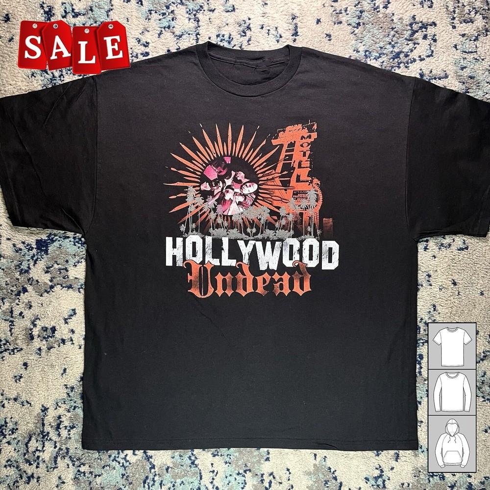 

New Popular Hollywood Undead Band Gift For Fans Unisex All Size Shirt JJ312 Unisex T-Shirt S