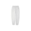 MLB Boston Red Sox Solid Color Casual Drawstring Mid-Waist Knit Joggers Unisex Bottoms Cream 3AWPM9141-WPM91