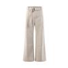 Retro Striped Wide-Leg Pants: Loose, Relaxed Old Money Style.