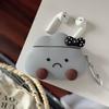 Cute Dark Cloud Expression AirPods Pro Apple Bluetooth Headset Case 1/1/1 Generation Cartoon Case for Women