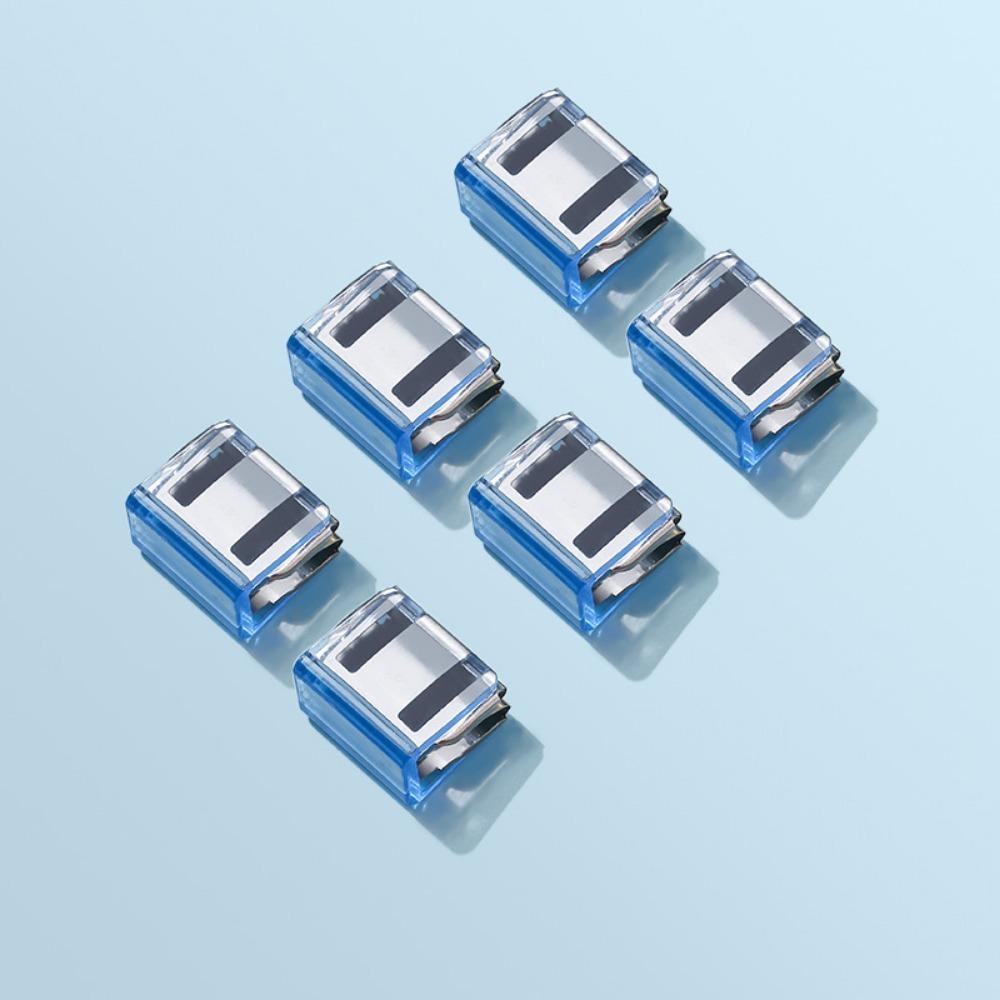 10PCS Small Fresh Push Clip Hand Account Clip Creative Student Test Paper Clip Office Photo File Storage Clip