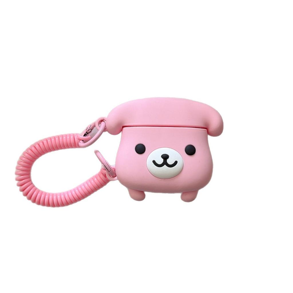 Cute cartoon phone for Apple AirPods4 earphone case 3 generation AirPods pro3 protective case female