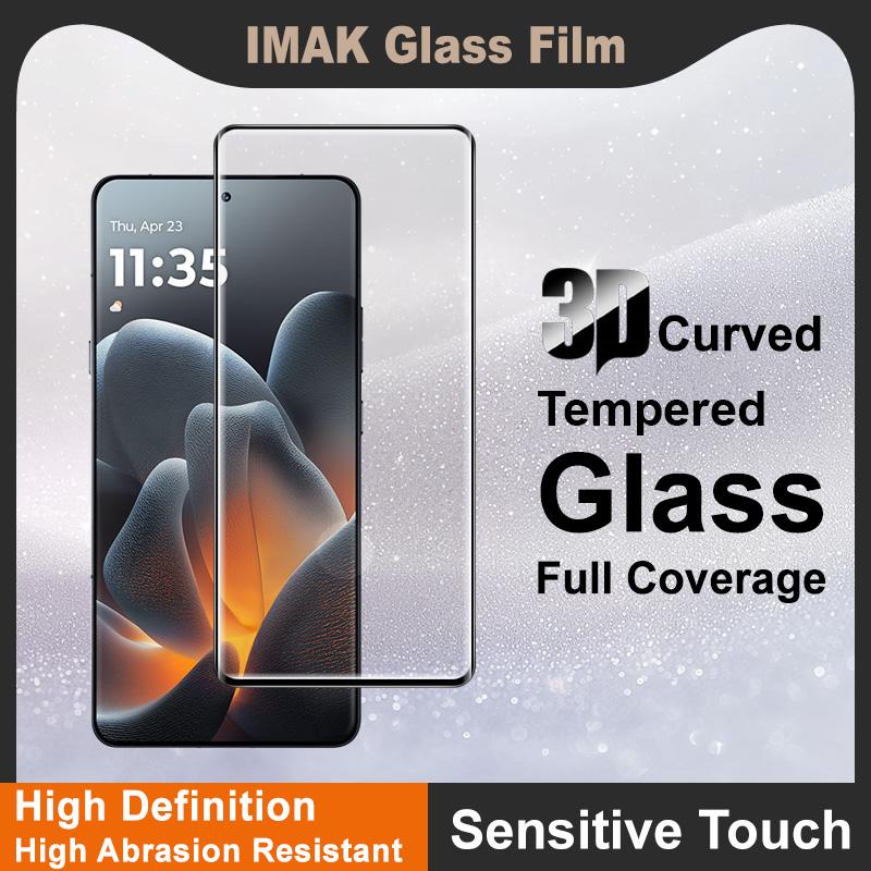 For Moto Edge 70 Ultra 5G Glass IMAK 3D Curved Full Screen Tempered Glass Film