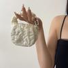 Mini Change Bag, Pendant Clutch Bag, Autumn And Winter Cloud Pleated Bag, Portable Decorative Versatile Small Bag.