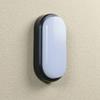 Low Profile Surface Mounted LED Wall Lamp Moistureproof Oval Ceiling Light Modern Waterproof Yard Lamp Outdoor