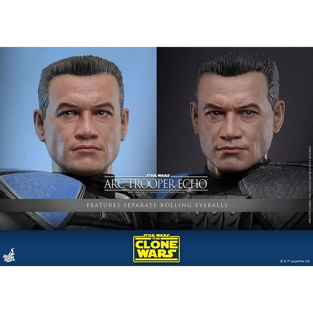 Star Wars 1 6 Television Masterpiece Scale Fully Poseable Figure  Arc Trooper Echo