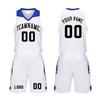 Custom Basketball Jersey Set for Men and Youth Breathable Sports Uniform Two Piece Sleeveless Top and Shorts for Team School Training