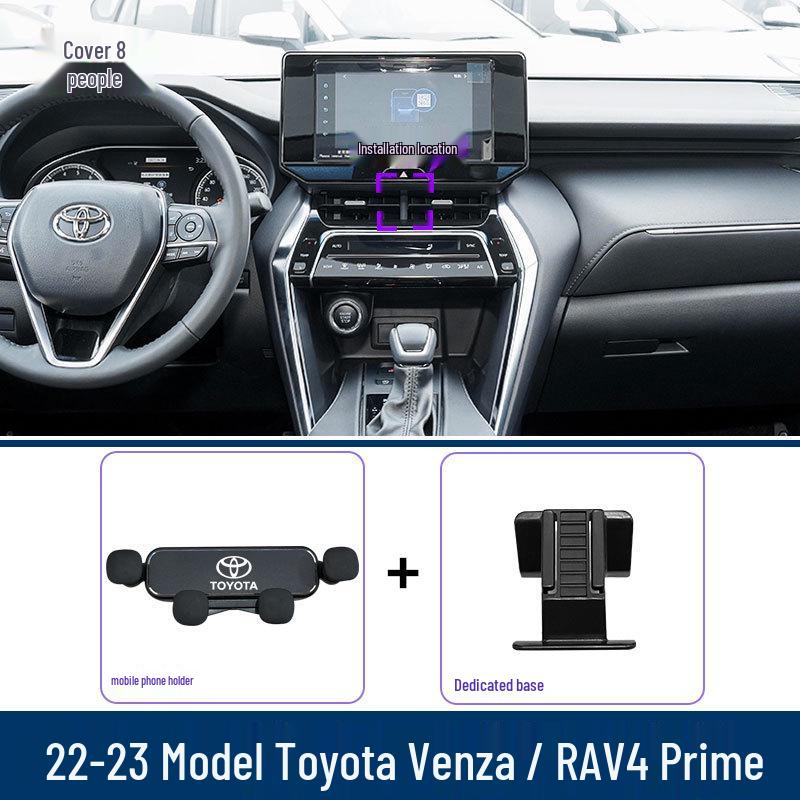 

RAV4 Wildlander/Venza 2022-23 Тримач для телефону на вентиляційну решітку Dedicated