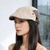 Versatile, Small Face, Anti-wearing Beret, Big Head Circumference, Duck Tongue, Newsboy Hat