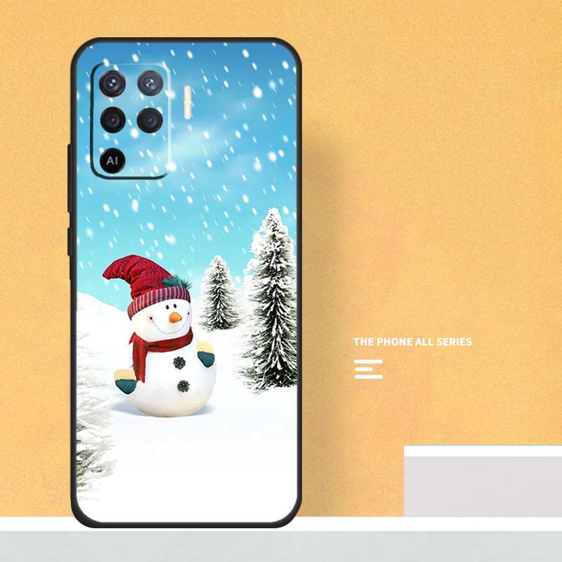 Merry Christmas Case For Oppo A80 A60 A40 A6 A5 Pro A15 A16 A17 A57 A94 A74 A54 A76 A96 A18 A38 A58 A78 A98