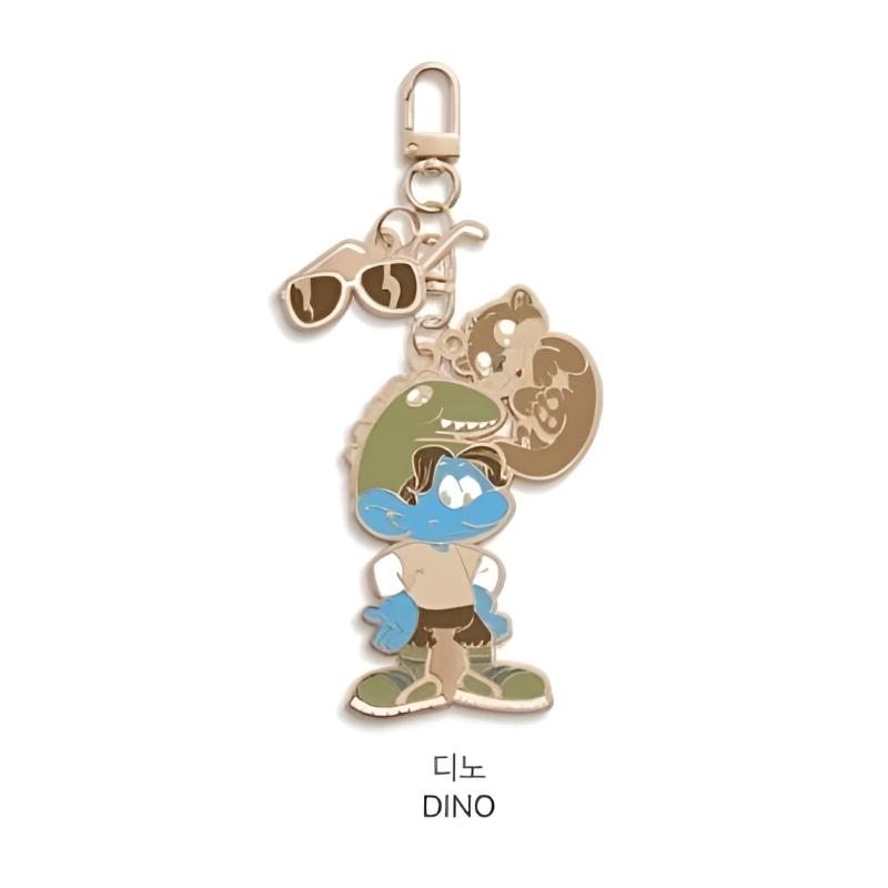 Seventeen X The Smurfs Metal Keyring | Random / Member Select | Korea Limited