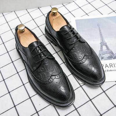 Schuhe Oxfords Dress Brogue Klassisch Büro Designer Business Formal Mann Bankett Hochzeit Büro Herren Wingtip Boos Derby Schuhe