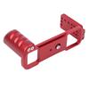 L Quick Release Plate Horizontal Vertical Shooting Handle Base for Fuji GFX 50R CameraRed