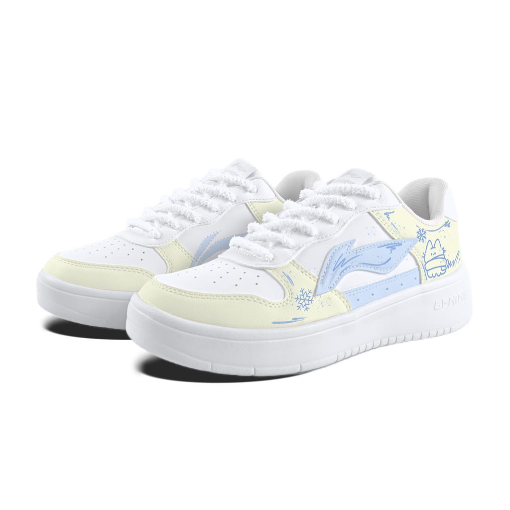 Li Ning Floating Boat Antypoślizgowe, Odporne na ścieranie, Oddychające Niskie Buty do Skateboardu Unisex AGCS419-1(Drużyna1063-)