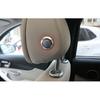 Silver Aluminum Seat Headrest Button Frame Cover Trim For Benz GLE GLS 2016-2019