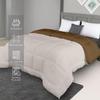 Plush Reversible Microfiber Comforter Single Bed | 220 GSM Wadding |110 GSM Peached Extra Soft Microfiber Fabric,