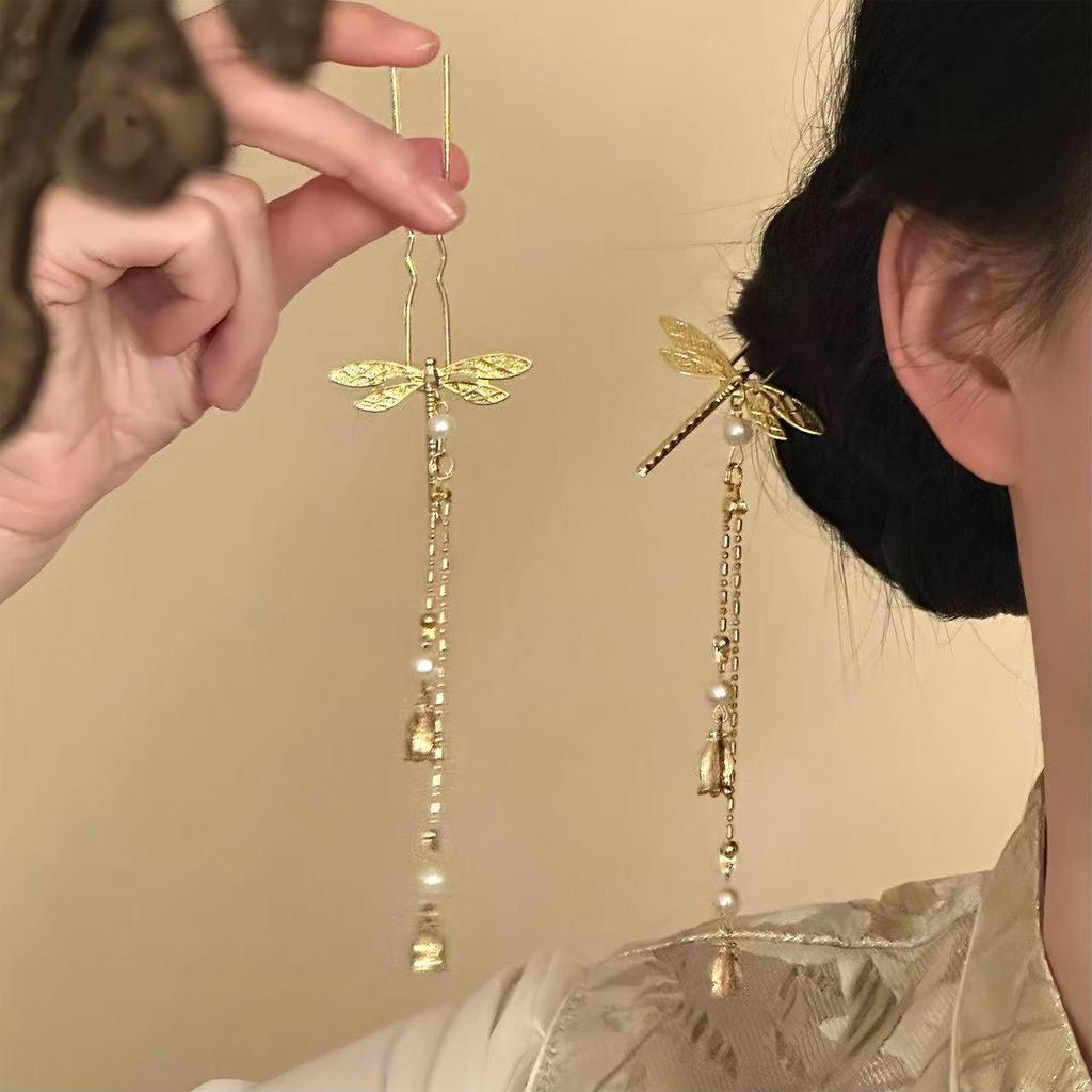 Sandalwood Women's Hairpin: Elegant Modern-Chinese Style Wooden Updo Stick