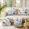 Sunflower Farmhouse - style PillowcaseBedroom Living Room Sofa Home Decor Polyester Cushion Cover with Zipper