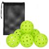 74mm Luminous Pickleball, 40-Hole Rotational & Injection Molded 
