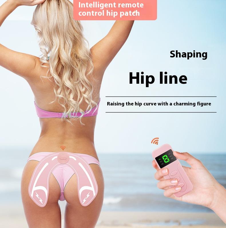 Smart EMS Glute Enhancer,Butt Lifter with Wireless Remote, 3D Hip Trainer for Home Fitness & Body Contouring New Gel-Free Design