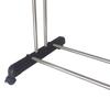 Multi-Functional Wing-Shaped Folding Clothes & Diaper Drying Rack - Mobile Stainless Steel Floor Rack