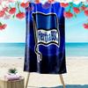 Hertha Roots Print Beach Towel, Large Soft Quick Dry Towel for Beach Camping Swimming
