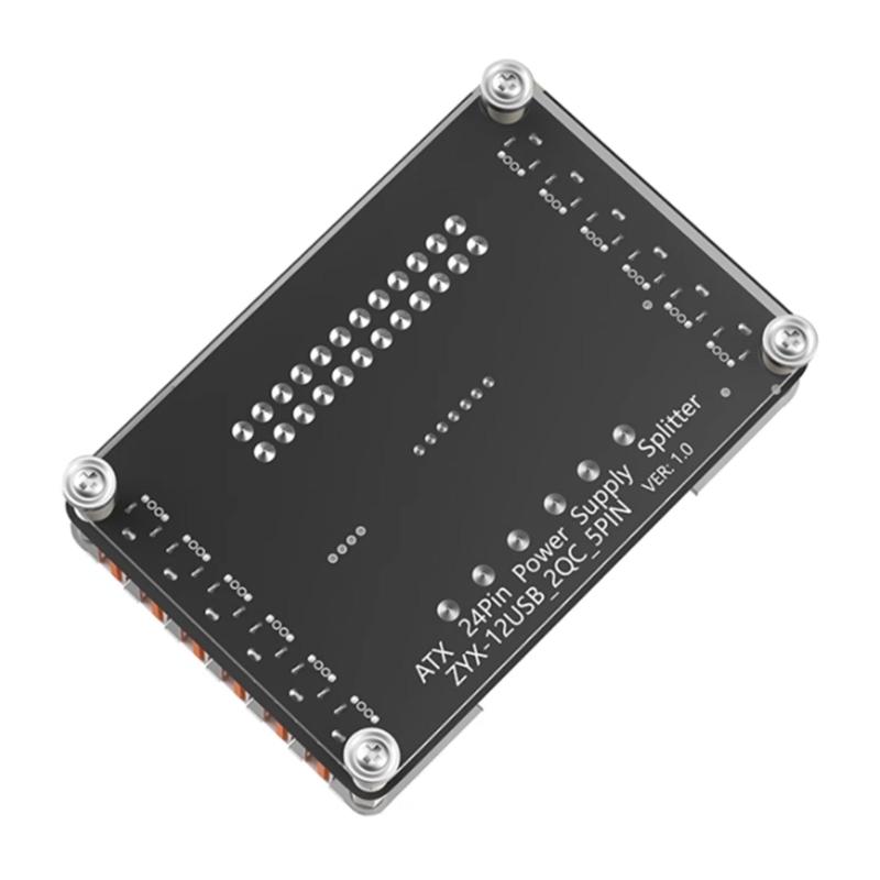 BRPC2704 Multiple Voltages Output Power Distribution Module For Motor Driver LED Lights Car Electronics