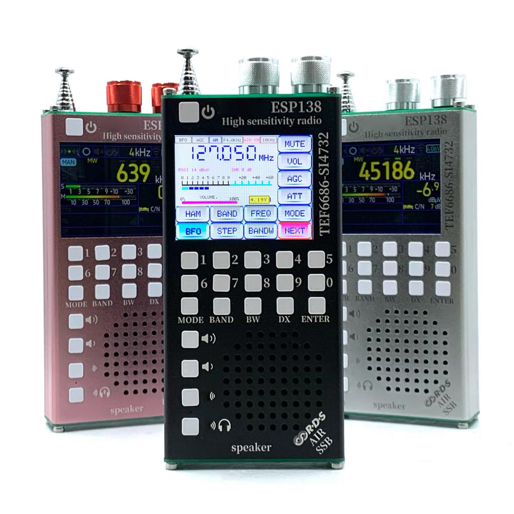 Dual Modes High Sensitivity Radio TEF6686 Chip Multifunctional BT Radio RDS Data Display Radio for Bluetooth-Compatible Speakers