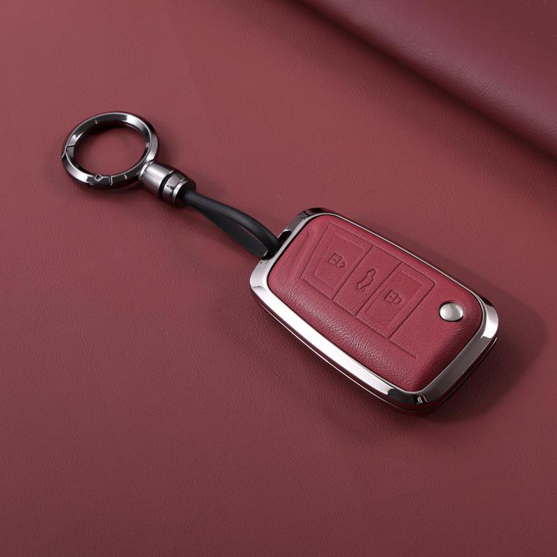 Compatible Volkswagen Key Case for Sagitar, Passat, CC, Magotan, Bora, T-Cross, Tayron, Lavida, Tiguan L.
