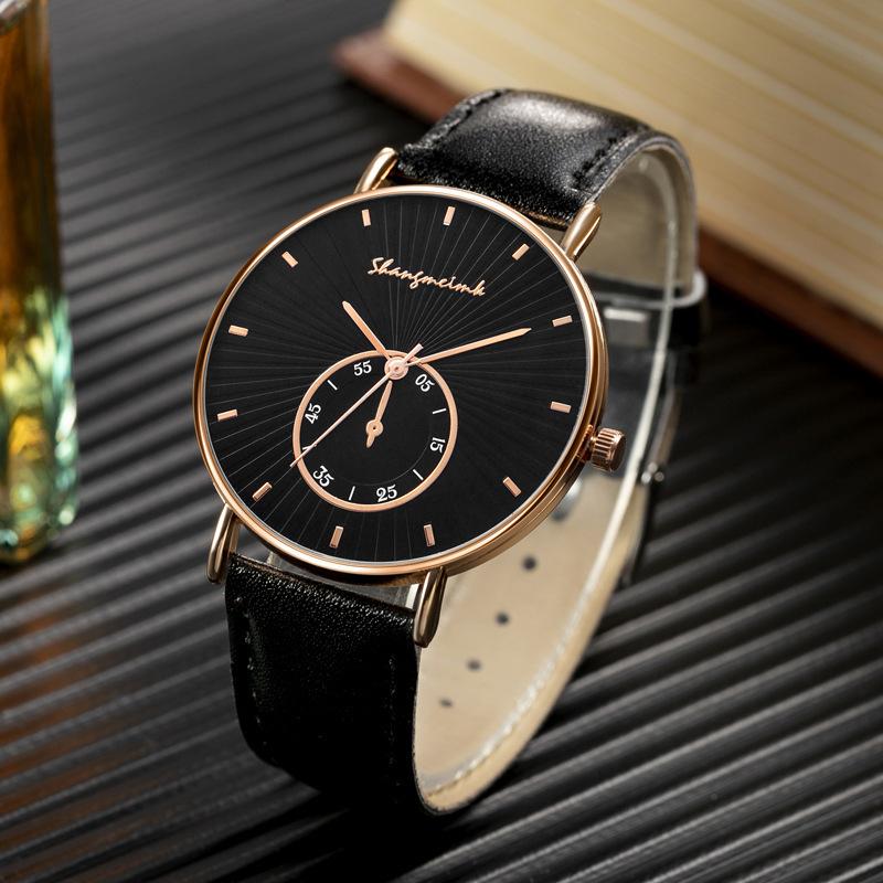 

Мужские ультратонкие немеханические кварцевые часы с пряжкой