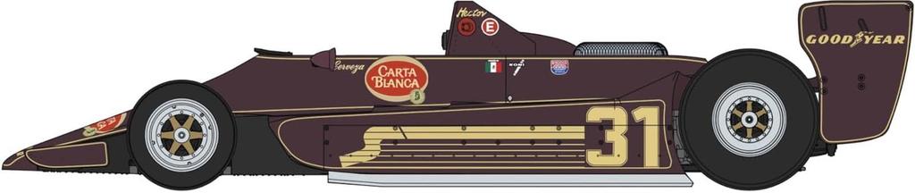 Hasegawa Lotus 79 Leberk Plastic Model Kit 20813 1/20 “Team 1979” (Automobile)