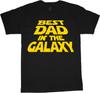 Best Dad In the Galaxy Funny T Shirt Tee Great Gift Idea Husband Grandpa