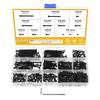 560pcs Socket Head Cap Screws Carbon Steel Hex Head Metric Screws Bolts and Nuts Assortment Kits with Wrench 3 4 5mm