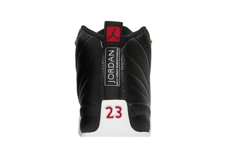 Kids' Sneakers Jordan 12 Retro Playoffs (2022) (GS) Black/Varsity Red-White