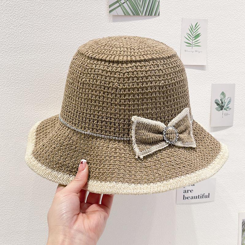Fisherman Hat Spring/Summer Women's Fashion Versatile Pot Hat Sunshade Sun Cap Pot Hat