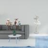 Ballerina Statue Figurine Creative Realistic Animal Dancing Girl Sculpture Desktop Ornament