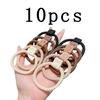 5PCS High Elasticity Durable Bold Versatile Temperament Ponytail Headband Hair Tie Accessories Head Rope Rubber Band