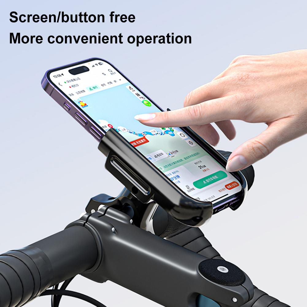 Bicycle Phone Holder 360° Rotation Bicycle Phone Mount Stand Motorcycle Mobile Phone Mount for Motorcycle Scooter Handlebar