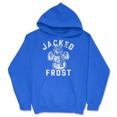 Jacked Frost Unisex  Hoodie Funny Sarcastic Christmas Snowman Graphic