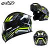 Full Face Motorcycle Helmet Men Women Winter ABS Safety With Flip-Up Visor 3C Certified