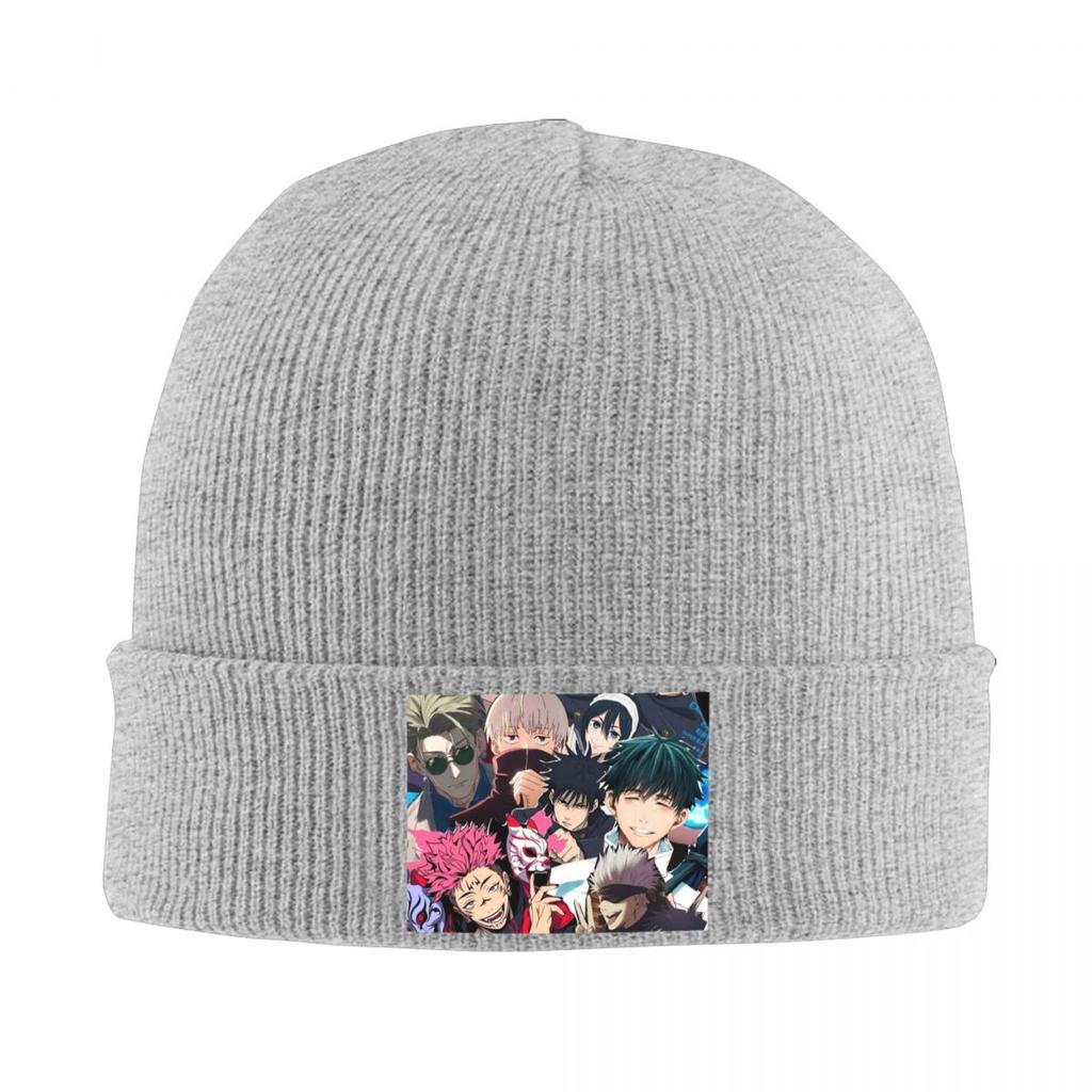 Megumi Besto Friendo Jujutsu Kaisen Sukuna Anime Warm Knitted Cap Fashion Bonnet Hat Autumn Winter Outdoor Beanies Hats Adult